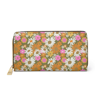 Daisy Love Zipper Wallet