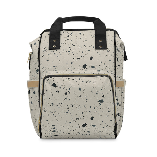 Terrazzo Speckled Multifunctional Diaper Backpack
