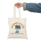 Happiness Comes in Waves Natural Tote Bag