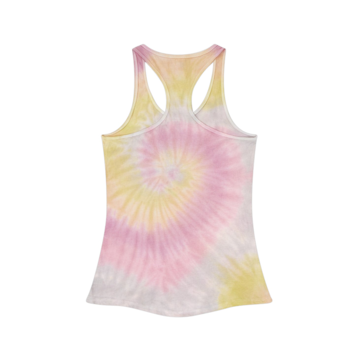 Feeling A Little Salty Tie Dye Women's Racerback Tank Top