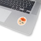 California Poppy Sticker, Flower Sticker, Planner Sticker, Laptop Decal