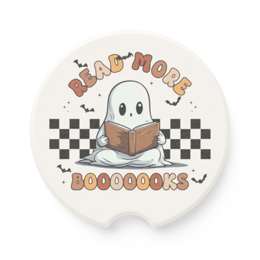 Read More Books Ghost Soapstone Car Coaster