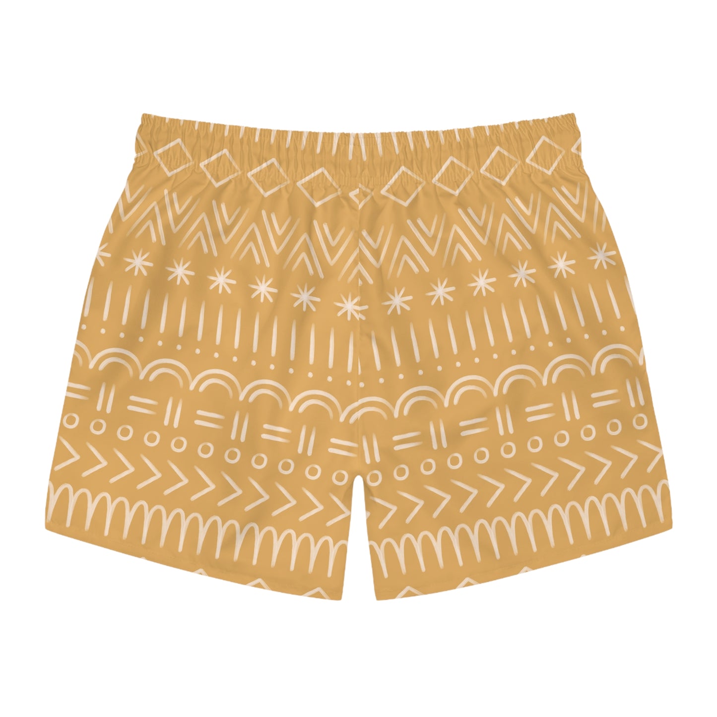 Mustard Men's Swim Trunks