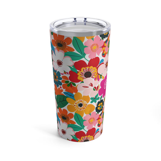 Retro Rose Tumbler 20oz