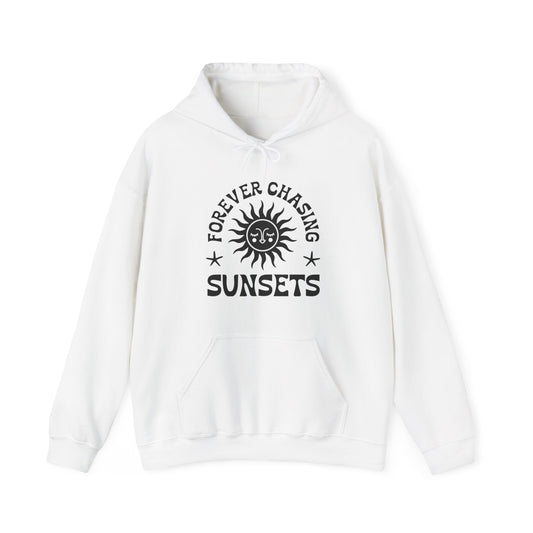 Forever Chasing Sunsets Unisex Heavy Blend™ Hooded Sweatshirt