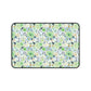 Desk Mat Mint Florals