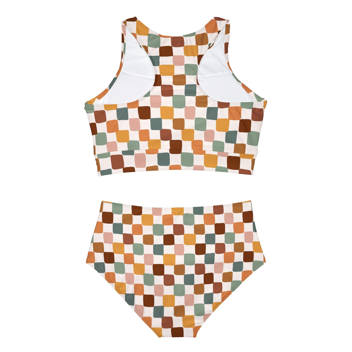 Checkered Summer Bikini Set
