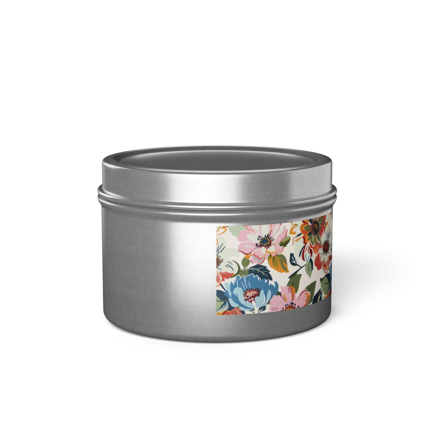 Secret Garden Tin Candle