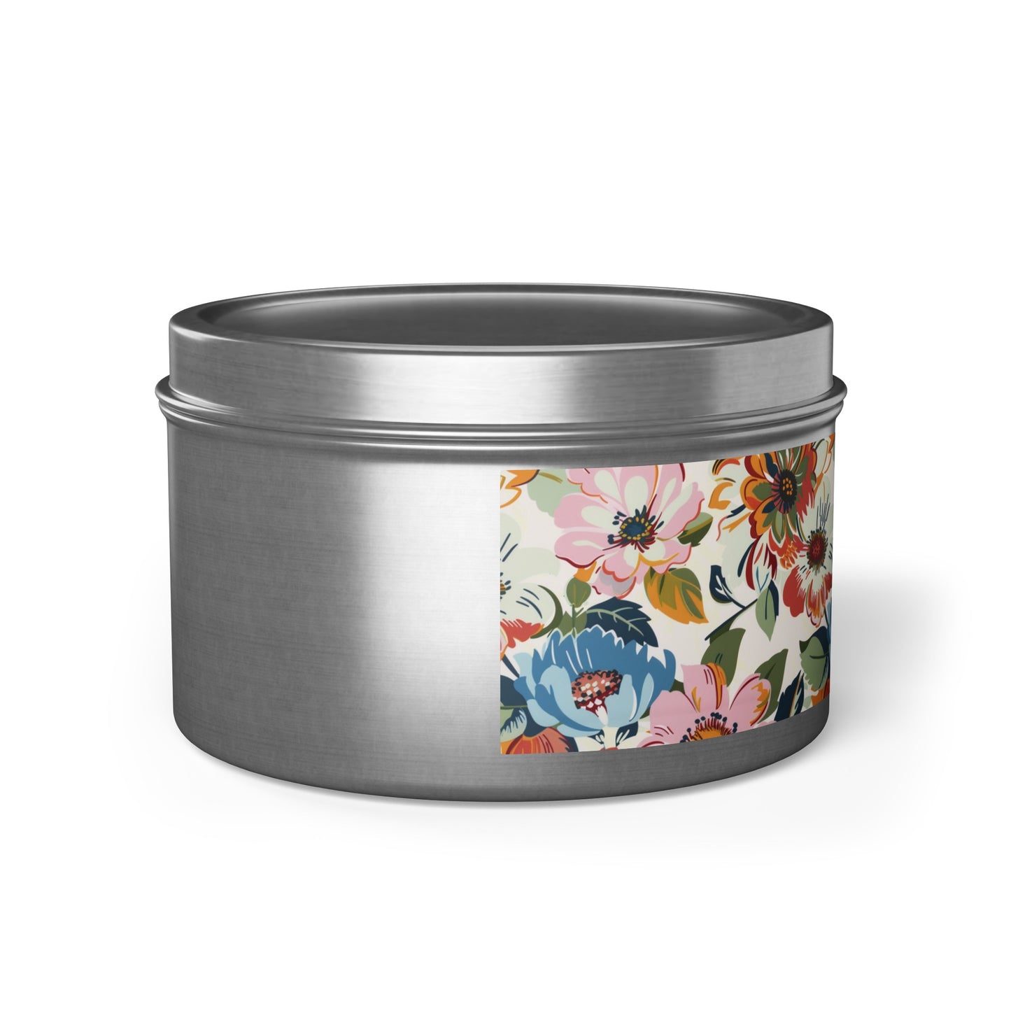 Secret Garden Tin Candle