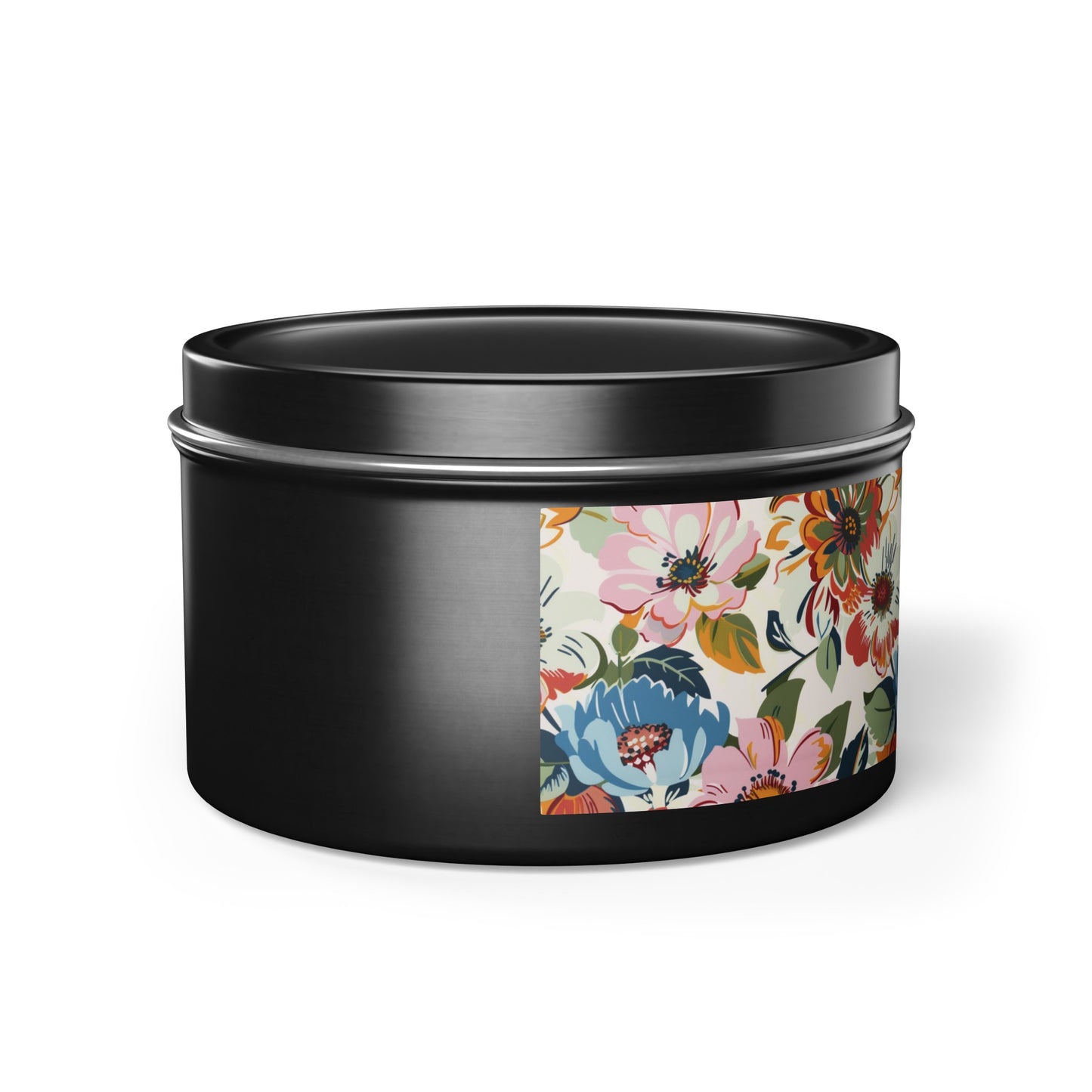 Secret Garden Tin Candle