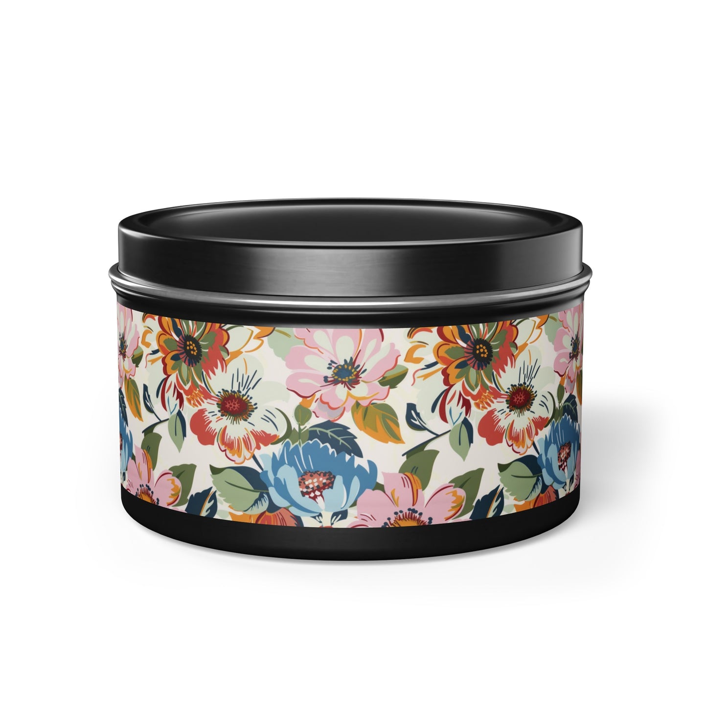 Secret Garden Tin Candle