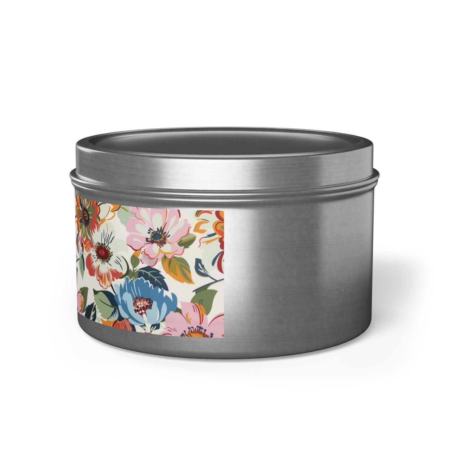 Secret Garden Tin Candle