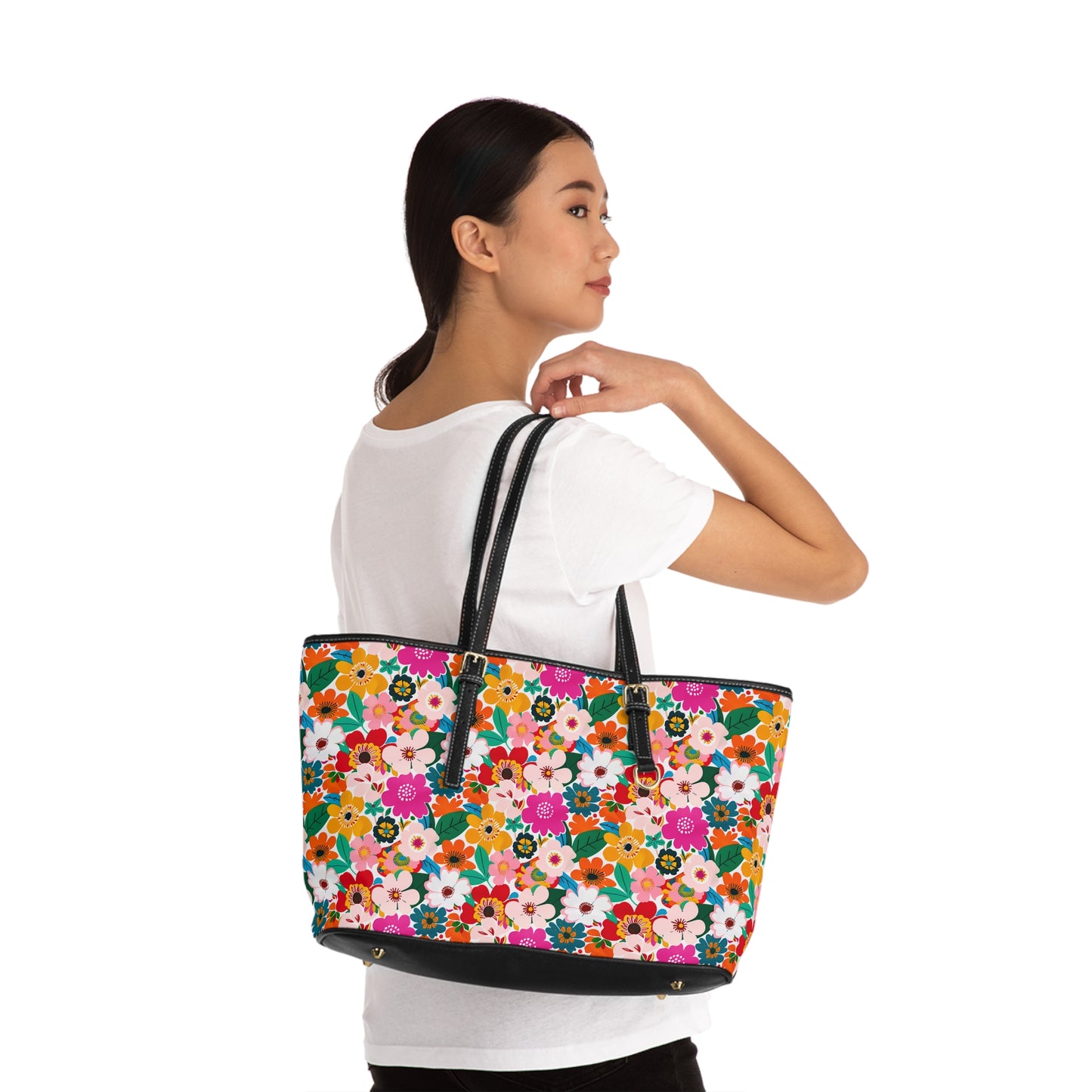 Retro Rose Shoulder Bag