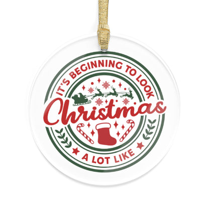 It's Beginning to Look a Lot Like Christmas Acrylic Ornaments