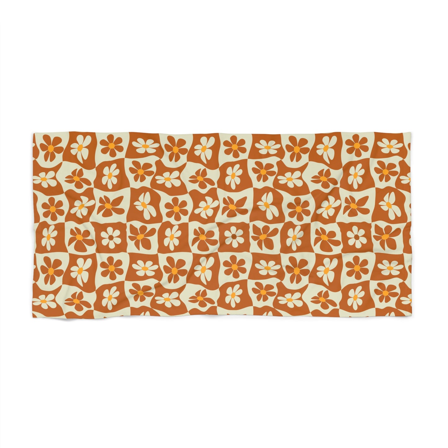 Dizzy Daisy Beach Towel