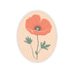 California Poppy Sticker, Flower Sticker, Planner Sticker, Laptop Decal