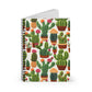 Faux Embroidery Cacti Spiral Notebook - Ruled Line