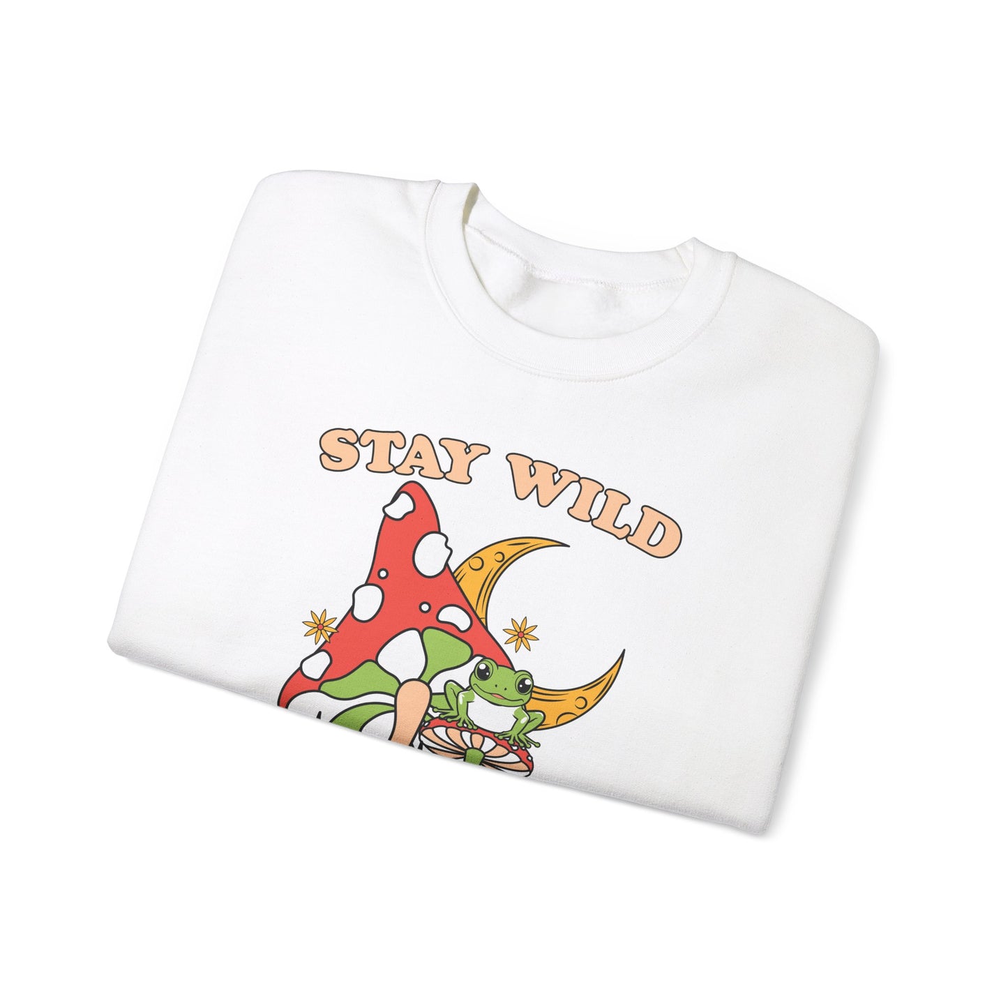 Stay Wild Moon Child Unisex Heavy Blend™ Crewneck Sweatshirt