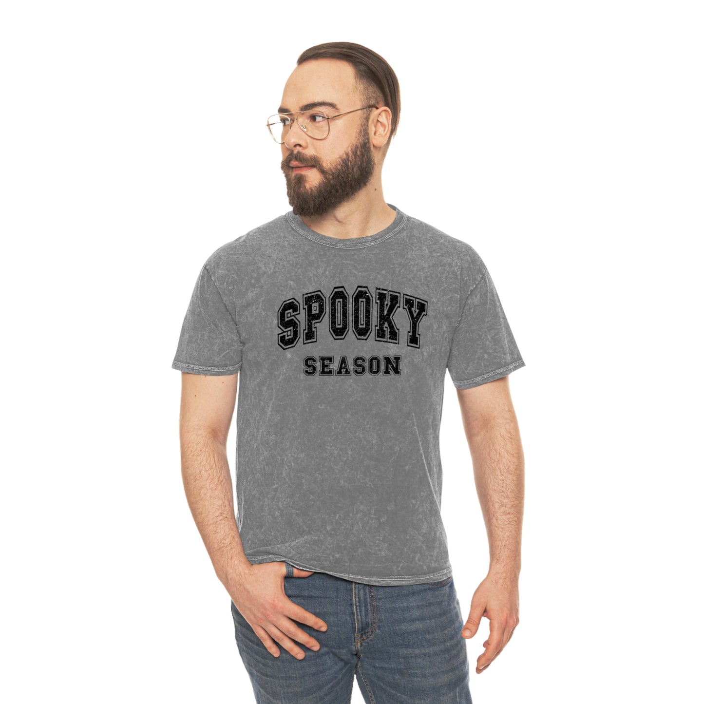 Spooky Season Unisex Mineral Wash T-Shirt