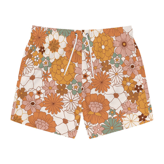 Blossom Bliss Men's Swim Trunks