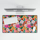 Retro Rose Desk Mat