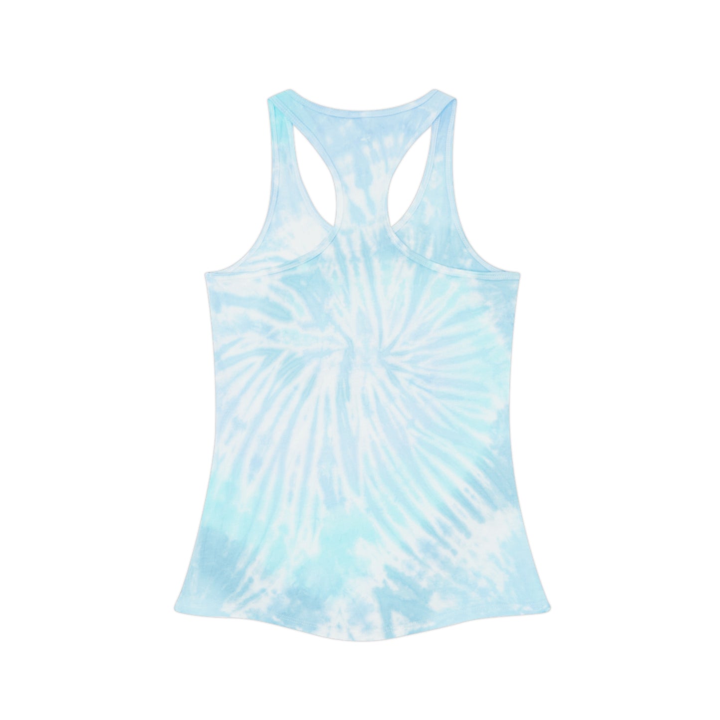 Forever Chasing Sunsets Tie Dye Women's Racerback Tank Top