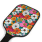 Bright Retro Florals Pickleball Kit