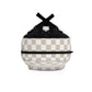 Neutral Checkered Backpack