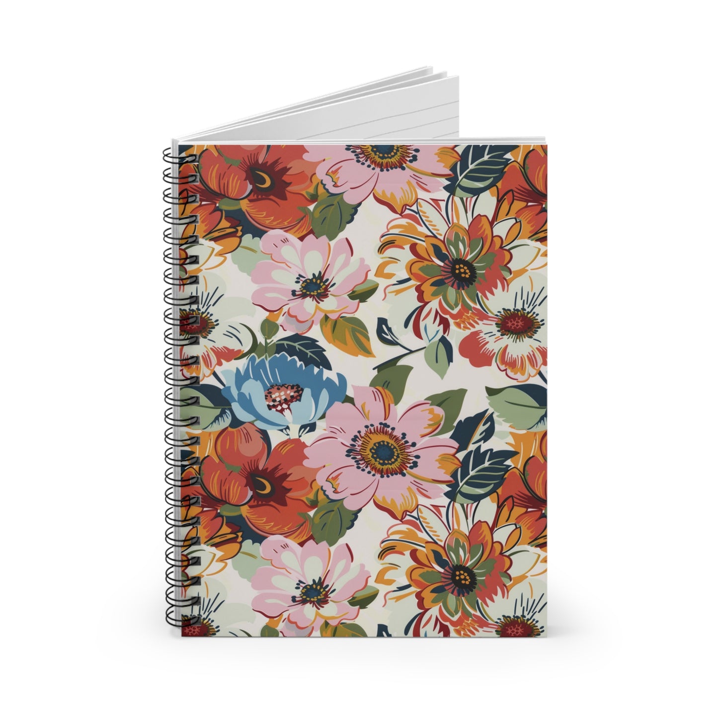 Secret Garden Journal Spiral Notebook - Ruled Line