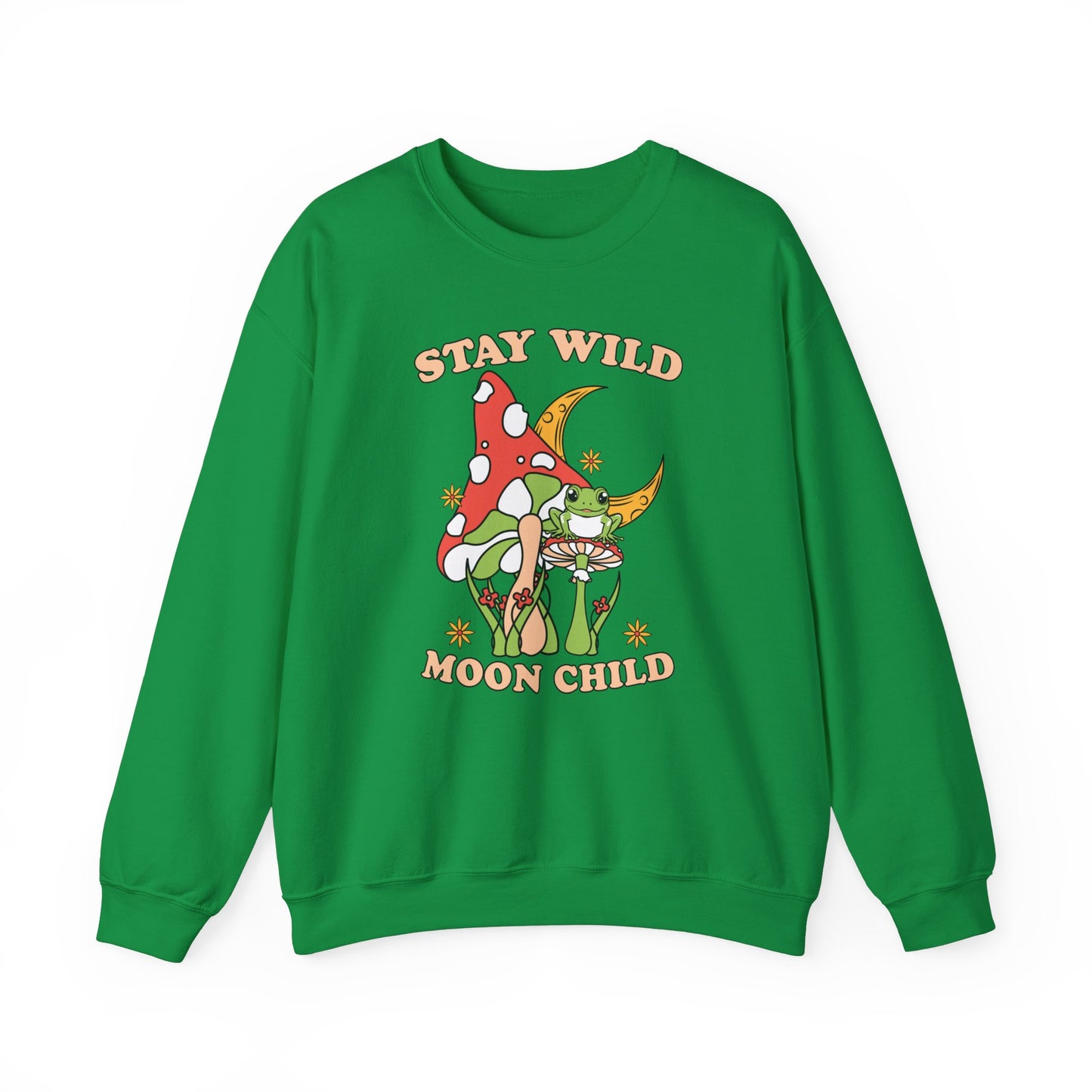 Stay Wild Moon Child Unisex Heavy Blend™ Crewneck Sweatshirt