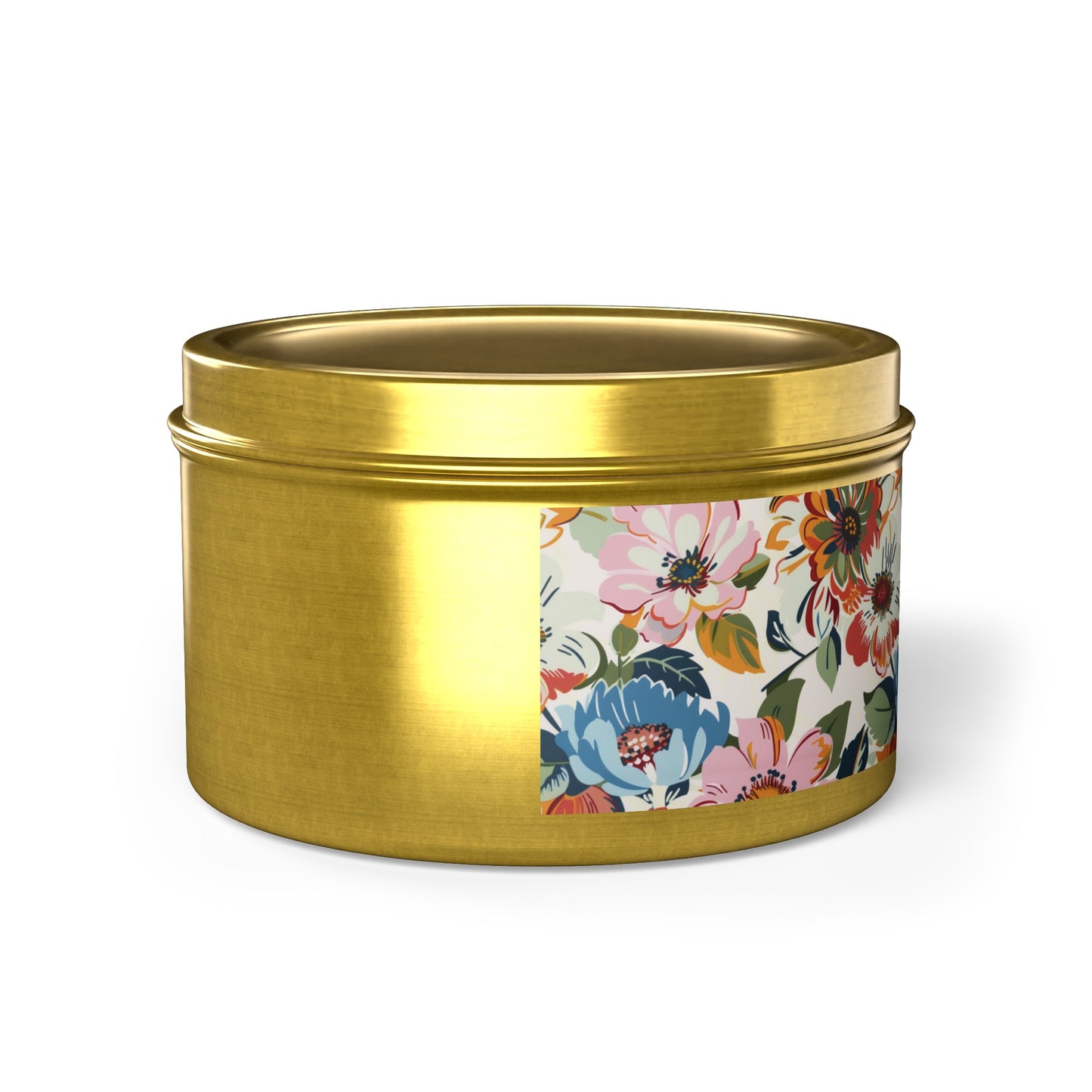 Secret Garden Tin Candle