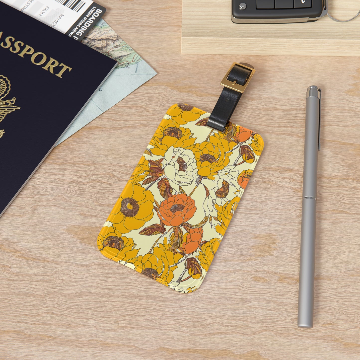 Sunbeam Petals Luggage Tag