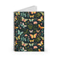 Woodland Butterfly Garden Spiral Notebook - Ruled Line