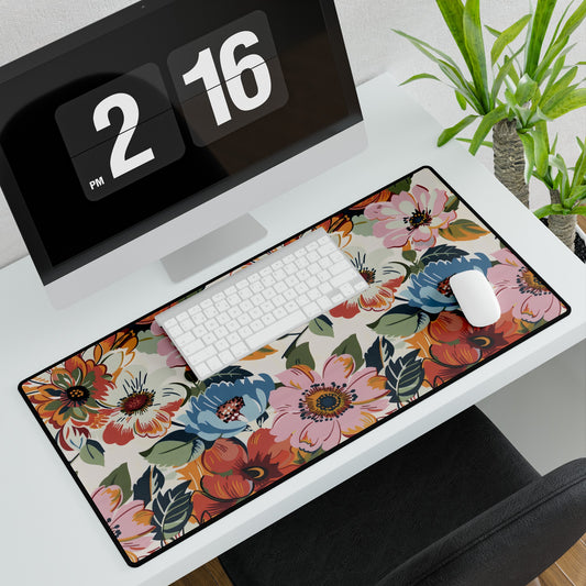Secret Garden Floral Desk Mat