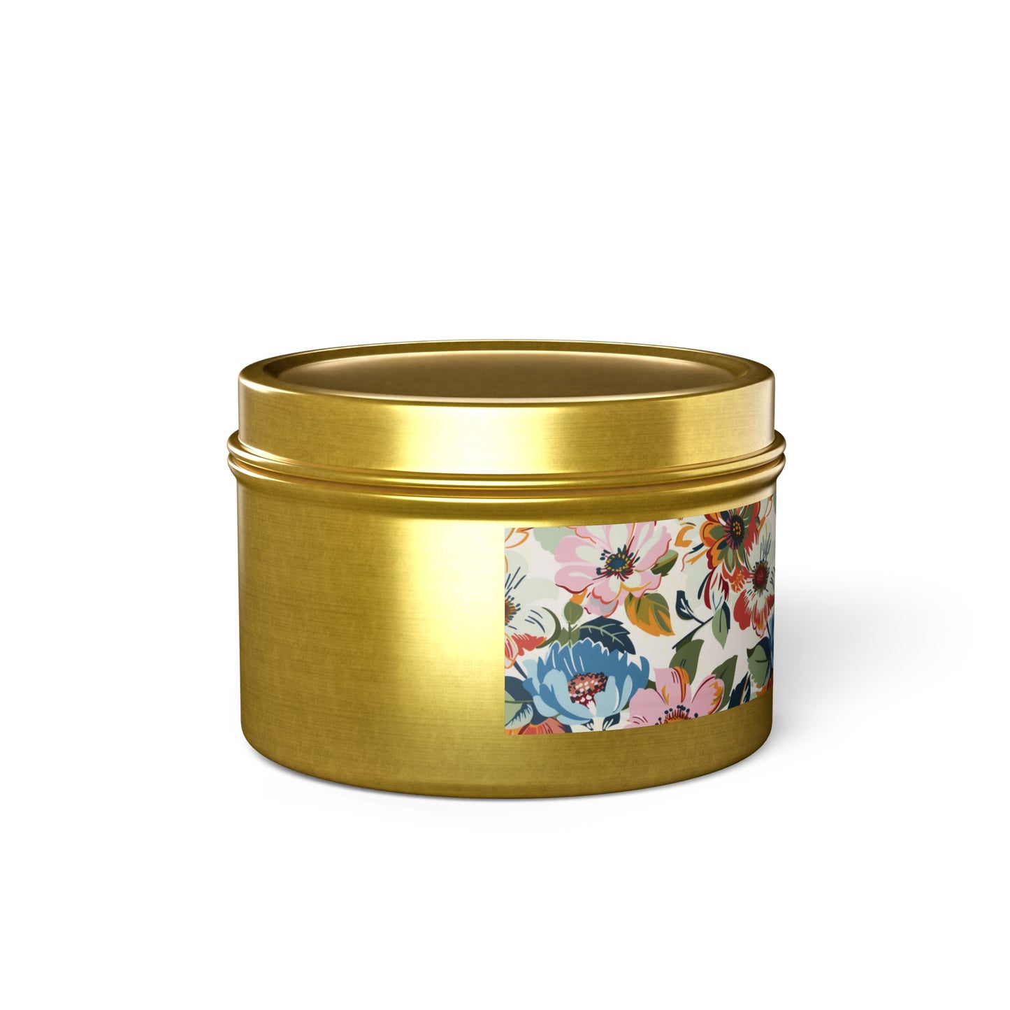 Secret Garden Tin Candle