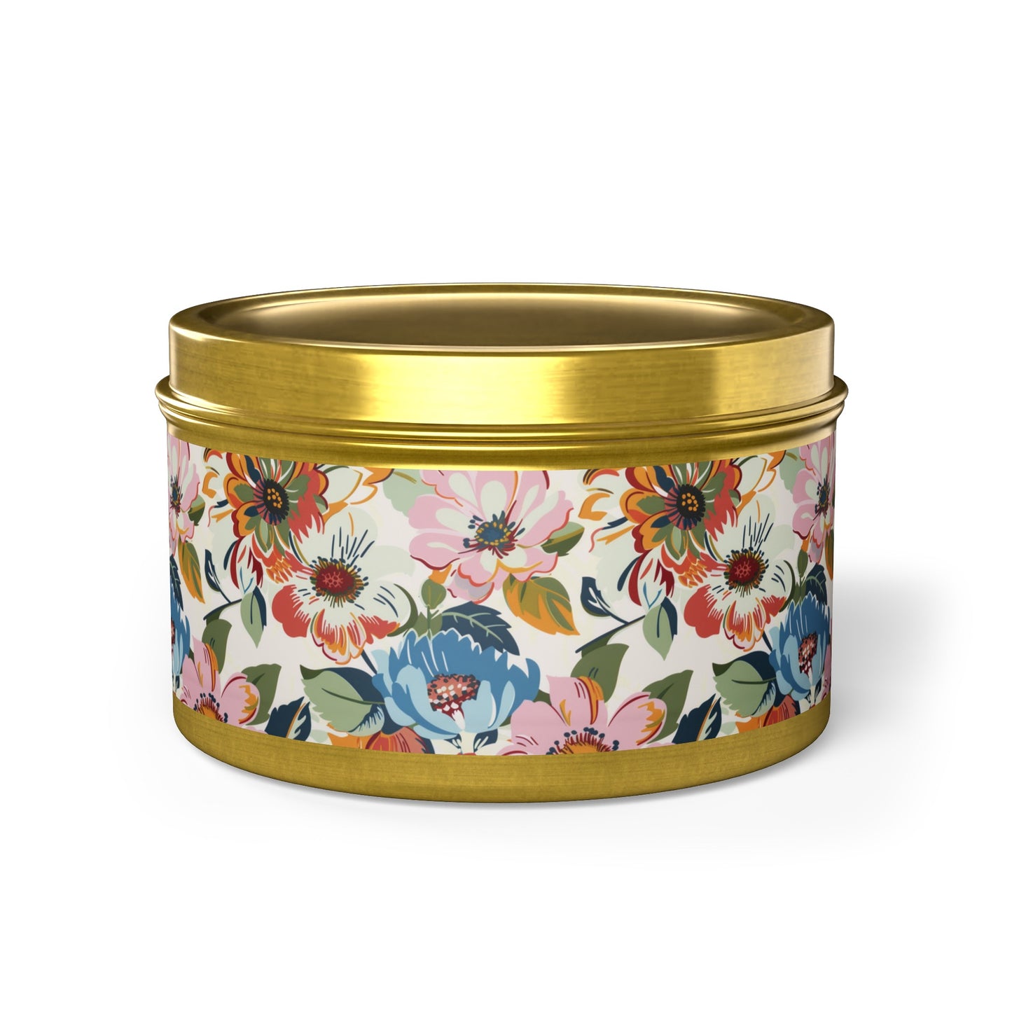 Secret Garden Tin Candle