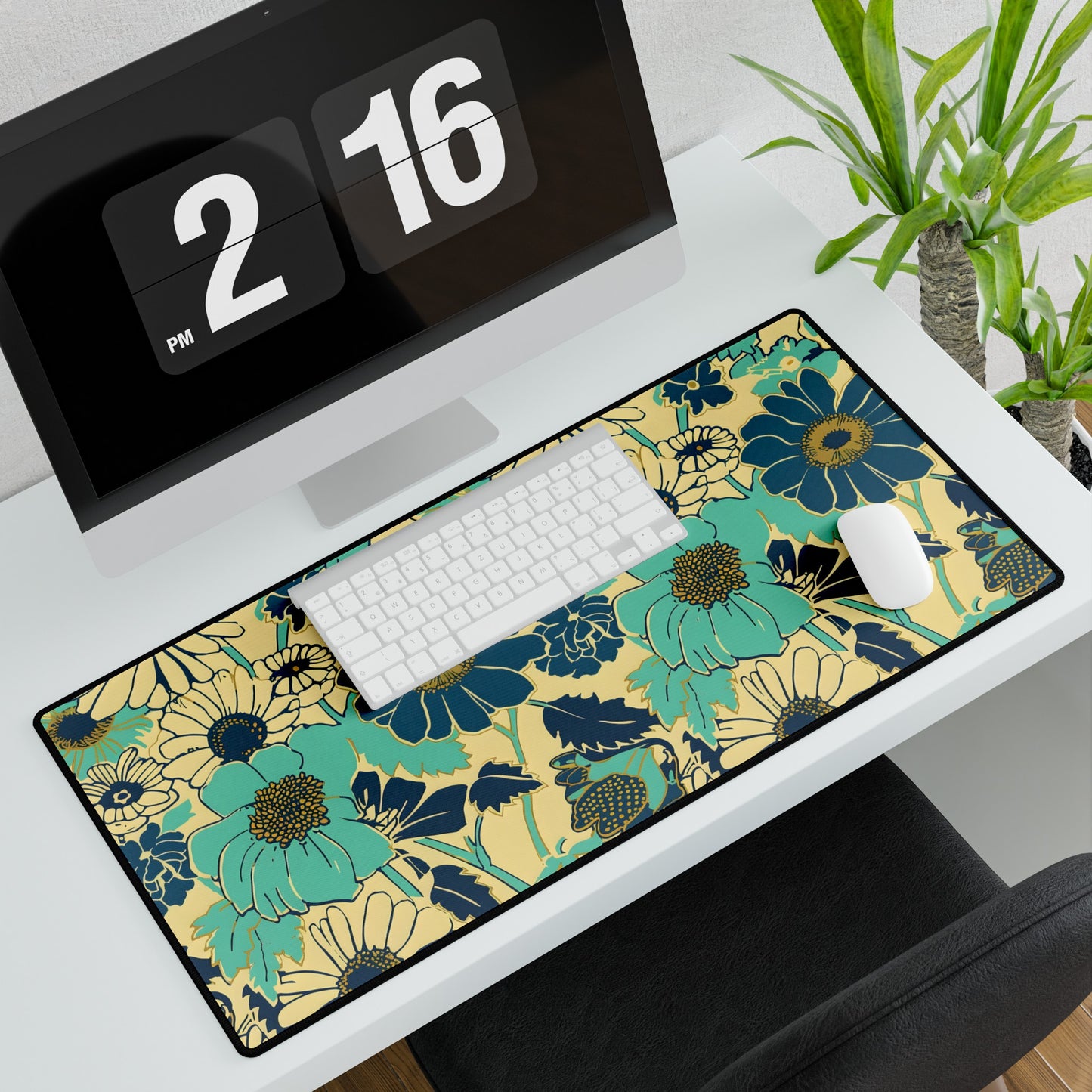 Blue Botanicals Desk Mat