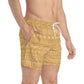 Mustard Men's Swim Trunks