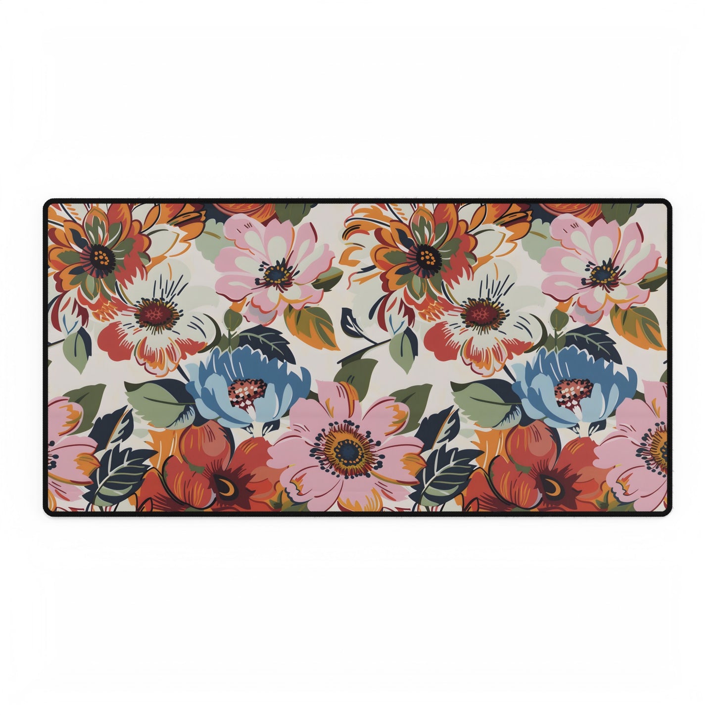 Secret Garden Floral Desk Mat