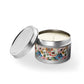 Secret Garden Tin Candle