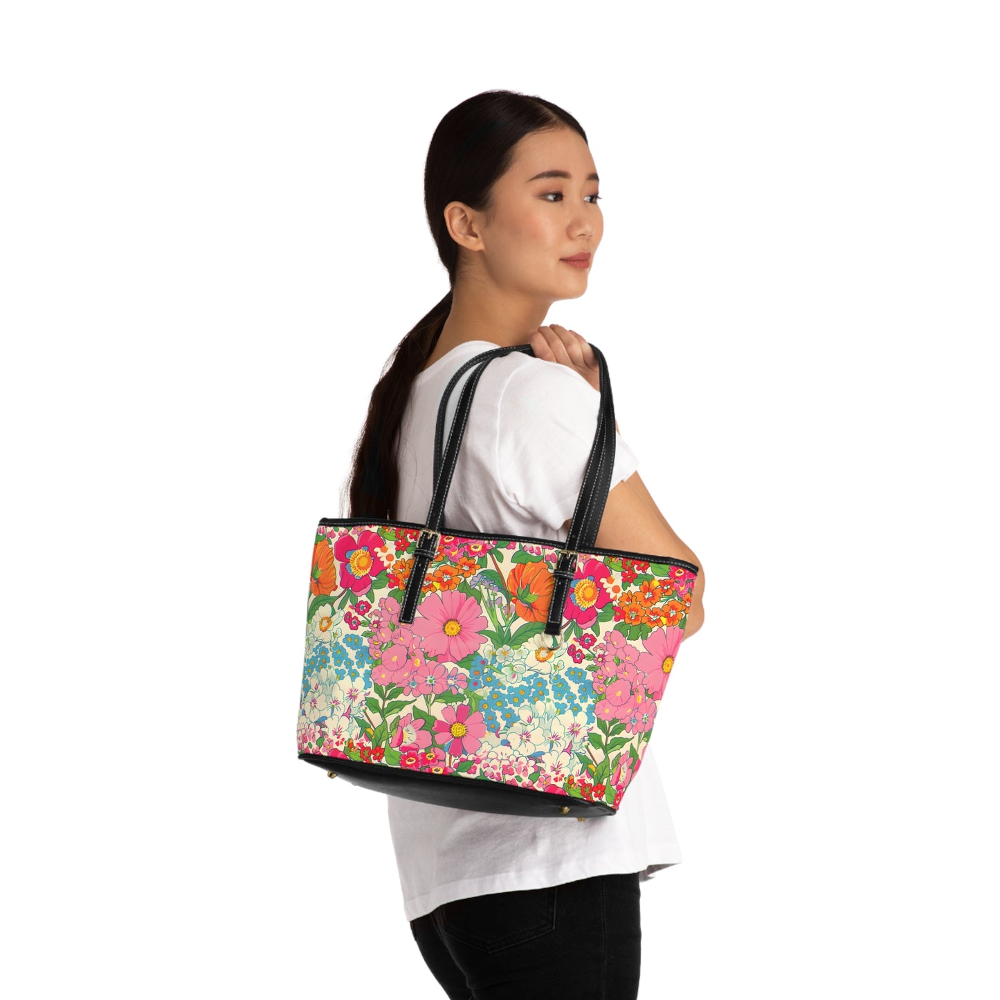 Petal Perfection Shoulder Purse Bag