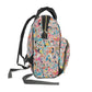 Rainbow Terrazzo Multifunctional Diaper Backpack