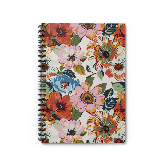 Secret Garden Journal Spiral Notebook - Ruled Line