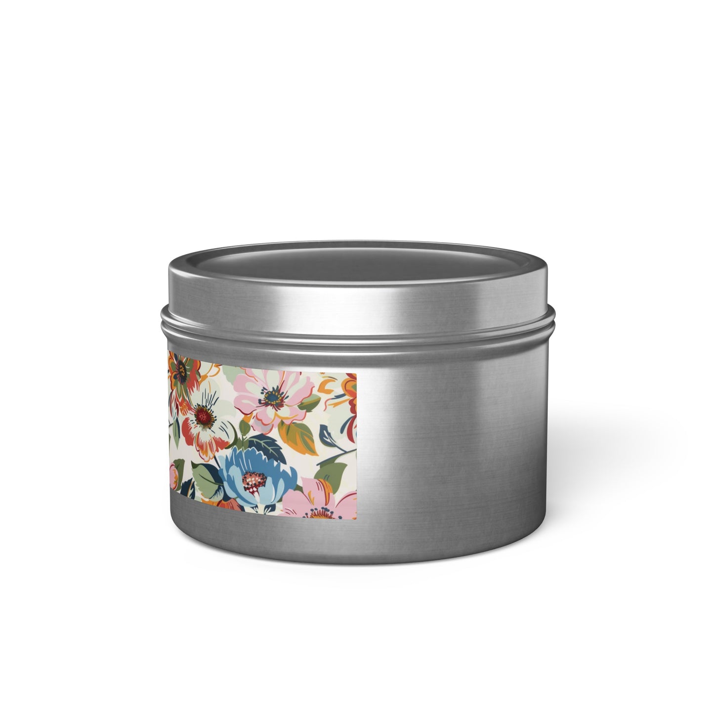 Secret Garden Tin Candle