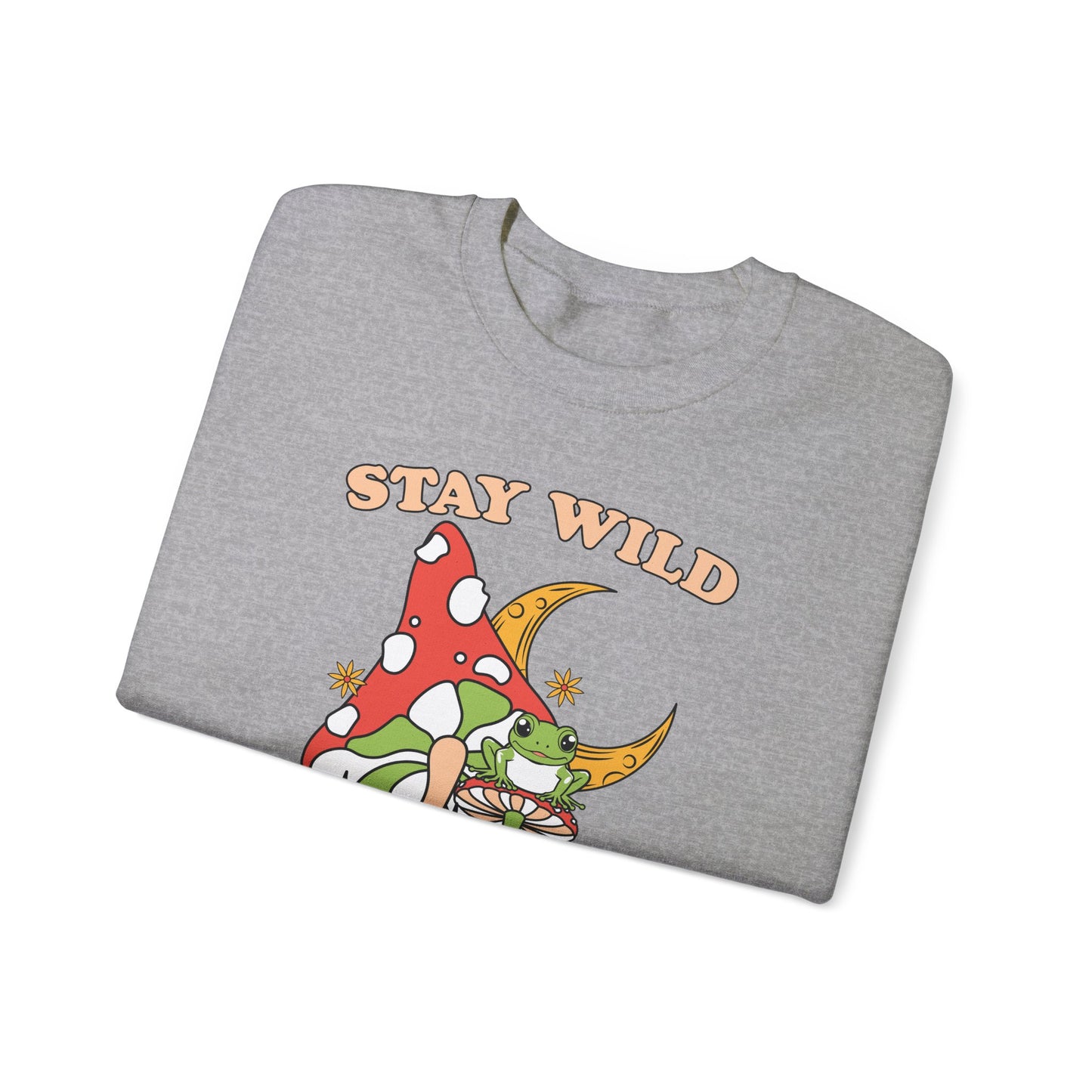 Stay Wild Moon Child Unisex Heavy Blend™ Crewneck Sweatshirt