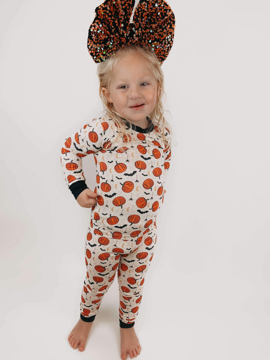 Enchanted Nights Halloween 2 Piece Bamboo Pajamas