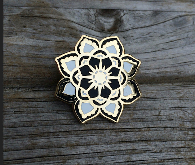 Sun Mandala Enamel Pin