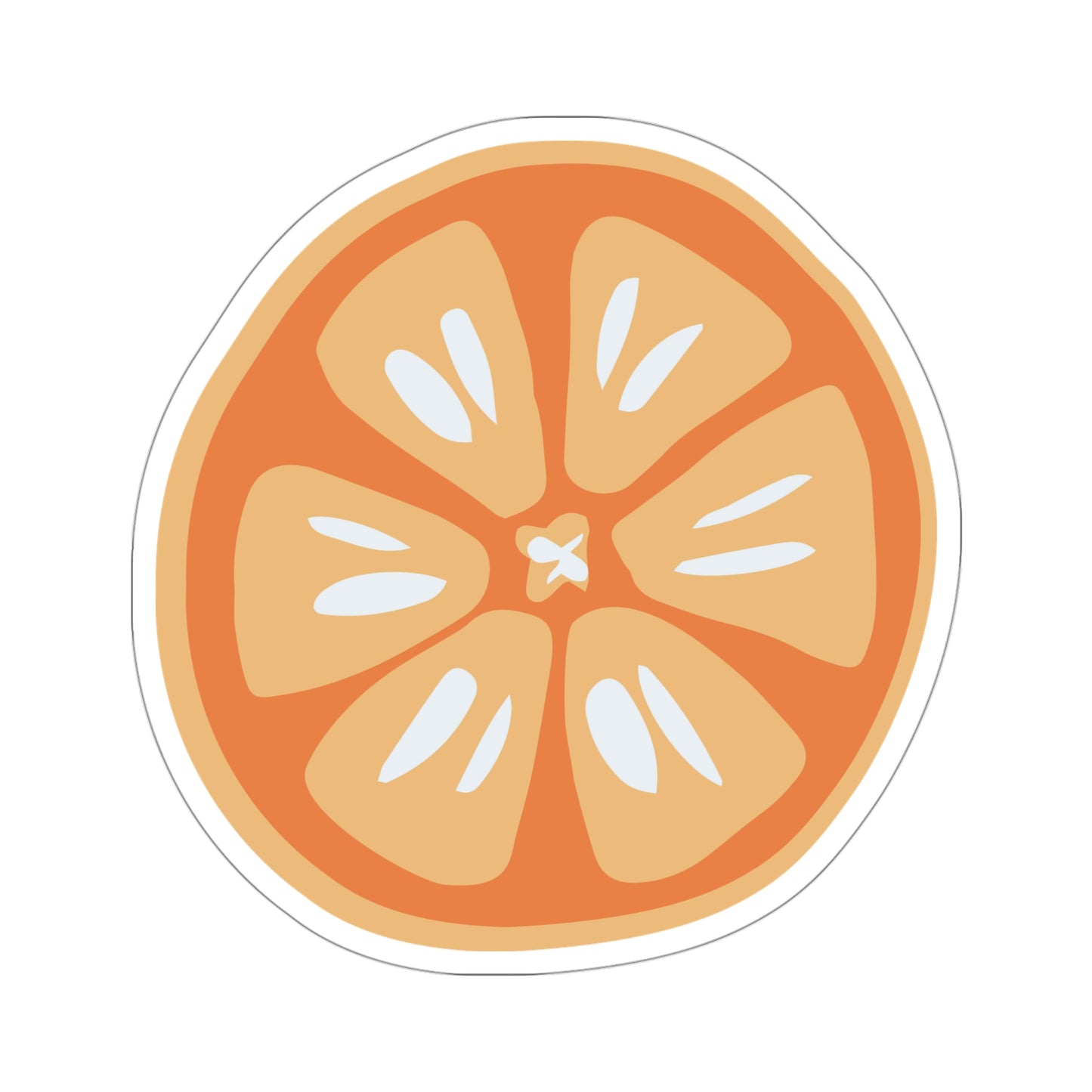 Orange Sticker