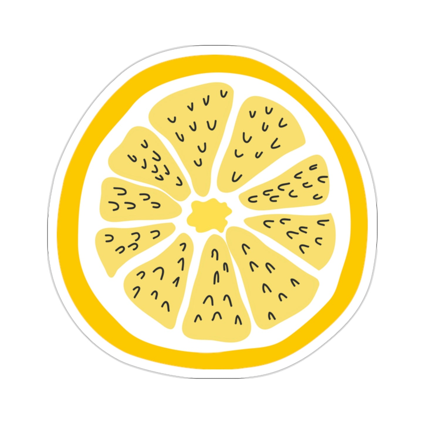 Lemon Sticker