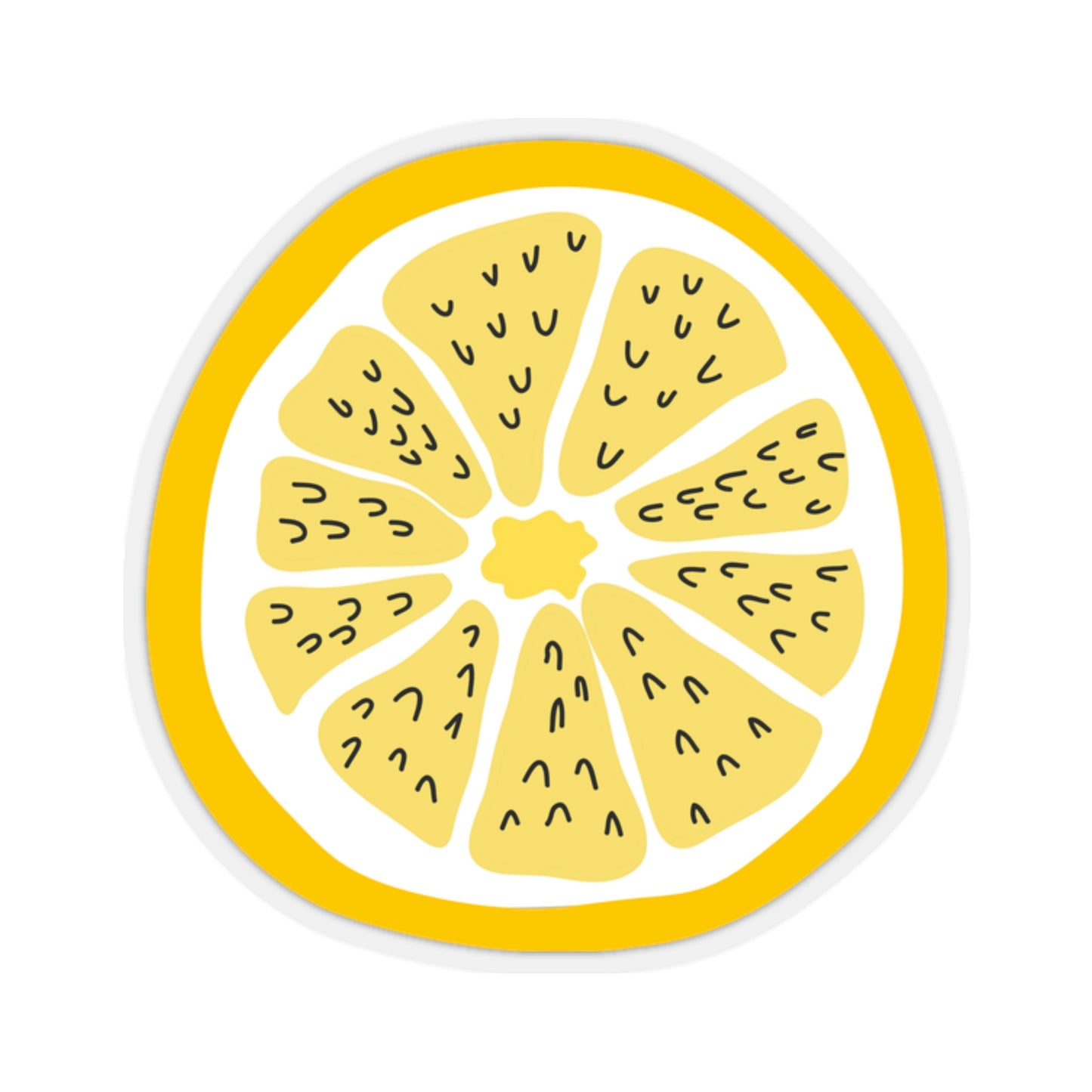 Lemon Sticker